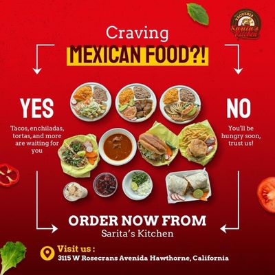 Menu photo 1 Saritas Kitchen Hawthorne, CA