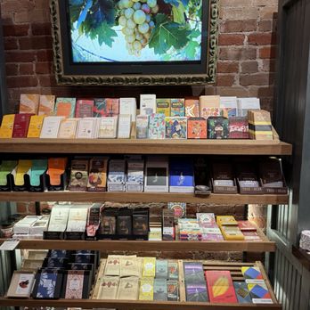 Caduceus Cellars - Decadent Chocolate display - Wineries Near Me - Jerome, Arizona
