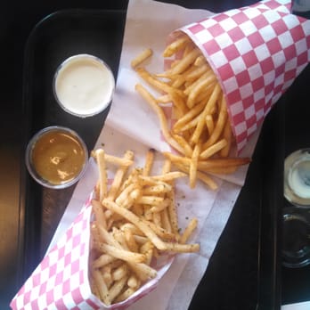 Katsu Burger - Nori and curry fries. Delicious. - Burgers Near Me - Seattle, Washington