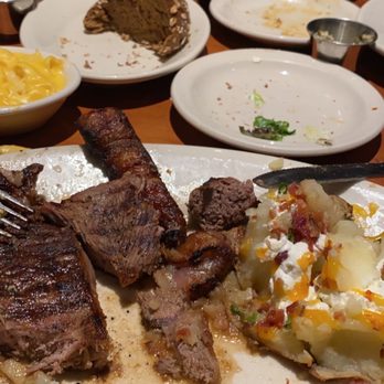 Black Angus Steakhouse - Came in very hungry, left with our plates looking like this. Only thing decent was the bread. - Steakhouses Near Me - Burbank, California Black Angus Steakhouse - Came in very hungry, left with our plates looking like this. Only thing decent was the bread. - Steakhouses Near Me - Burbank, California