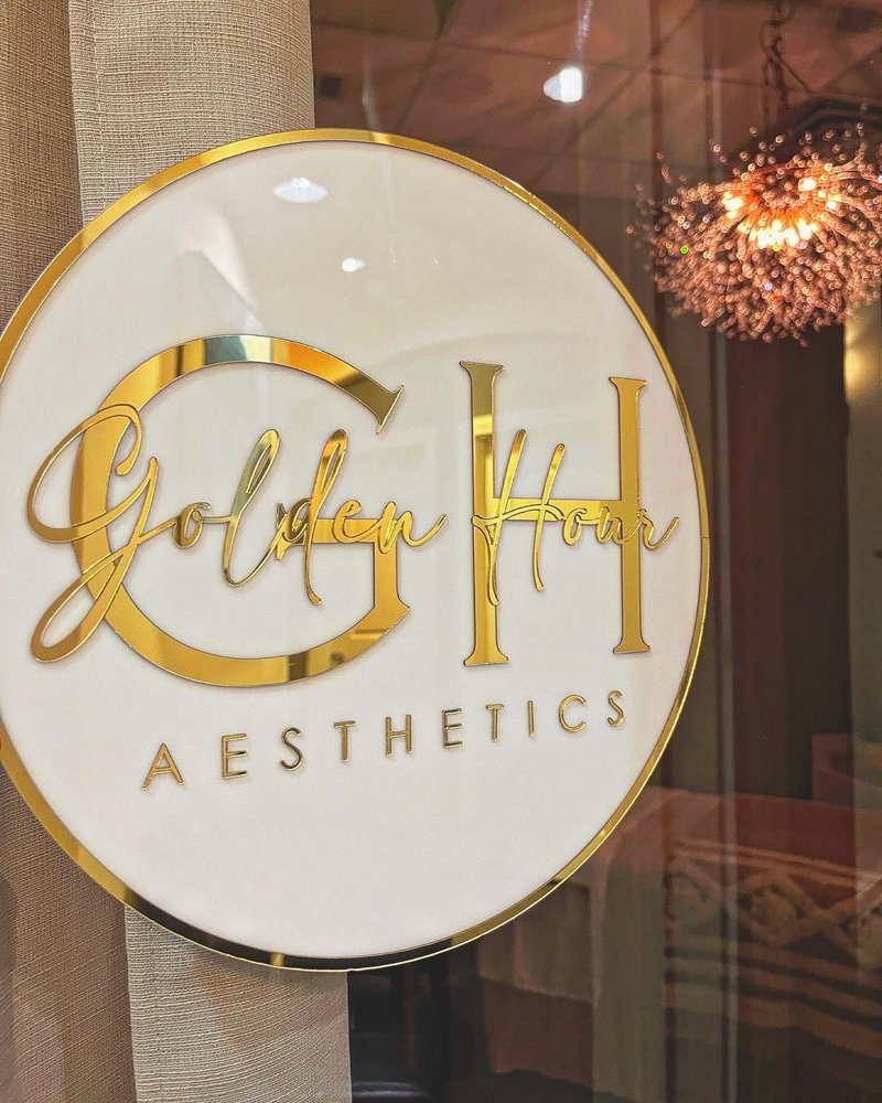 Golden Hour Aesthetics Logo