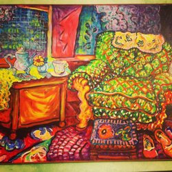 Antiques & Jewels - Local Art.. Mary Porter Painting