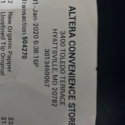 Altera Convenience Store - Good prices as I said lol