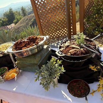 Eleazar Catering - Tri-tip, smoked chicken breast, sautéed vegetables, too delicious salad, mashed potato bar, and fresh bread. - Caterers Near Me - El Cajon, California Eleazar Catering - Tri-tip, smoked chicken breast, sautéed vegetables, too delicious salad, mashed potato bar, and fresh bread. - Caterers Near Me - El Cajon, California