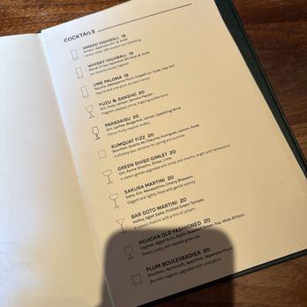 Bar Goto - Menu - Cocktail Bars Near Me - New York, New York Bar Goto - Menu - Cocktail Bars Near Me - New York, New York