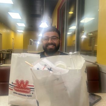 Wienerschnitzel - God has blessed my cousin with this meal - Hot Dogs Near Me - Sacramento, California Wienerschnitzel - God has blessed my cousin with this meal - Hot Dogs Near Me - Sacramento, California