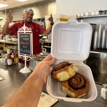Flat Tire Diner - Cinnamon rolls and Joey! - American Near Me - Old Hickory, Tennessee Flat Tire Diner - Cinnamon rolls and Joey! - American Near Me - Old Hickory, Tennessee