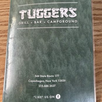 Tuggers Grill Bar & Campground - Menu - American Near Me - Copenhagen, New York Tuggers Grill Bar & Campground - Menu - American Near Me - Copenhagen, New York