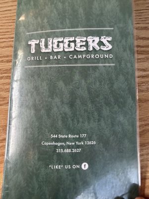 Menu photo 1 Tuggers Grill Bar & Campground Copenhagen, NY Menu photo 1 Tuggers Grill Bar & Campground Copenhagen, NY