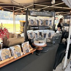 Forsyth Farmer's Market - Omg, best nut bark!