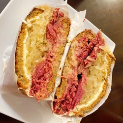 Europa Hofbrau Deli & Pub - Reuben sandwich