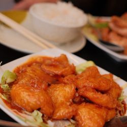 Taiwan Café - 1. Szechuan Style White Fish Or Beef W/ Veggie 1.