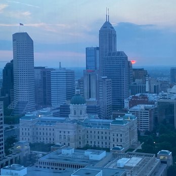 JW Marriott Indianapolis - View from 32nd floor - Hotels Near Me - Indianapolis, Indiana