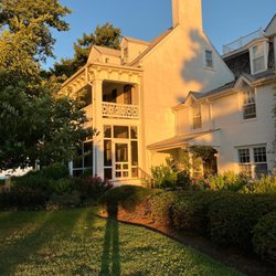 Wades Point Inn On The Bay - Main house after sunrise.