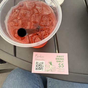 Birdies - Owner gave us a drink coupon for sitting on their patio :) - Sports Bars Near Me - West Sacramento, California Birdies - Owner gave us a drink coupon for sitting on their patio :) - Sports Bars Near Me - West Sacramento, California