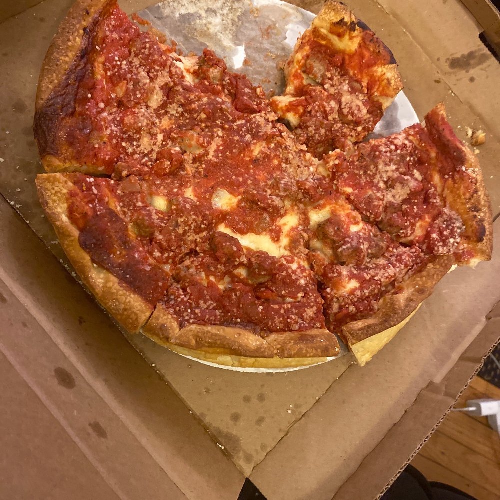 Barraco's - A cold, runny, tasteless, Italian sausage pizza Deep Dish Cheese Pizza Deep Dish Cheese Pizza - Pizza Near Me - Chicago, Illinois Barraco's - A cold, runny, tasteless, Italian sausage pizza Deep Dish Cheese Pizza Deep Dish Cheese Pizza - Pizza Near Me - Chicago, Illinois