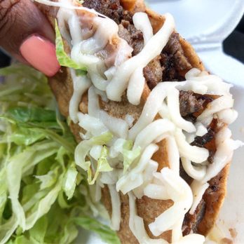 Taqueria San Pancho - Carne asada hard shell taco - Mexican Near Me - Tucker, Georgia Taqueria San Pancho - Carne asada hard shell taco - Mexican Near Me - Tucker, Georgia