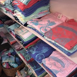 T-shirt wall with all sizes T-shirt wall with all sizes