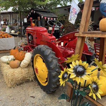 Jack Creek Farms - Another view of the cute tractor - Fruits & Veggies Near Me - Templeton, California