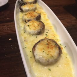 White Cheddar Stuffed Mushrooms