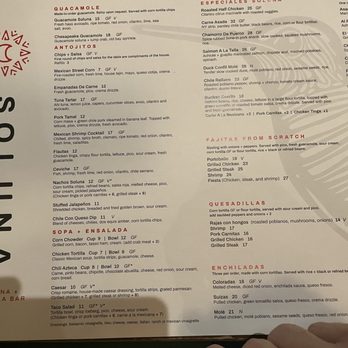 Soluna Cocina + Tequila Bar - Soluna Menu 12/14/2024 - Mexican Near Me - Elkridge, Maryland Soluna Cocina + Tequila Bar - Soluna Menu 12/14/2024 - Mexican Near Me - Elkridge, Maryland