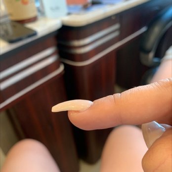 Sophia Nails & Spa - very uneven and crooked, not a very good job at all, very slow. acrylics are very blotchy and uneven. - Nail Salons Near Me - Thorndale, Texas Sophia Nails & Spa - very uneven and crooked, not a very good job at all, very slow. acrylics are very blotchy and uneven. - Nail Salons Near Me - Thorndale, Texas