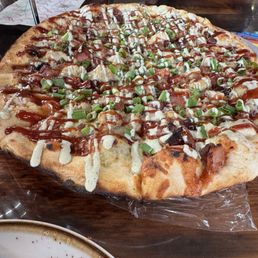 Chicken Bacon Ranch Pizza