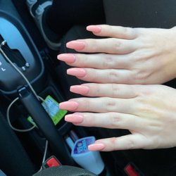 Five Star Nails - I had sony as a nail tech it took 2 hours the shapes of my nails are all completely diffrent & 35$ for a mani?will not be going back