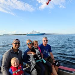Swan's Island Charters - Headed to the mother ship