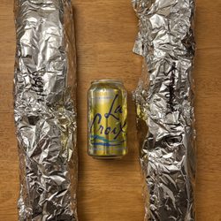 Mancino's Grinders & Pizza - Size of the whole grinders (can for size reference)