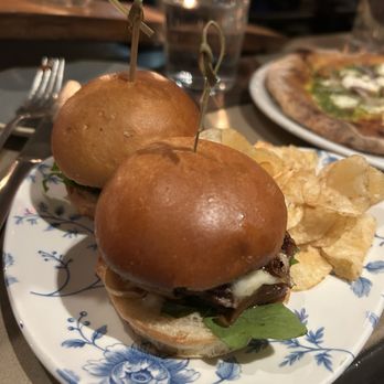 Aria - Wagyu sliders - bar bites - Italian Near Me - Charlotte, North Carolina Aria - Wagyu sliders - bar bites - Italian Near Me - Charlotte, North Carolina