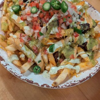 The Mustard Seed - Loaded Cajun Fries - Vegan Near Me - Cerritos, California The Mustard Seed - Loaded Cajun Fries - Vegan Near Me - Cerritos, California