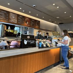 Starbucks - The wonderful servers here making sure we, the patrons, are well taken care of