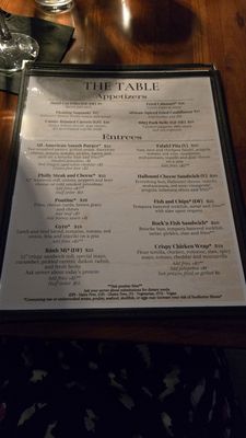 Menu photo 4 Tasha Lee’s Table Anacortes, WA