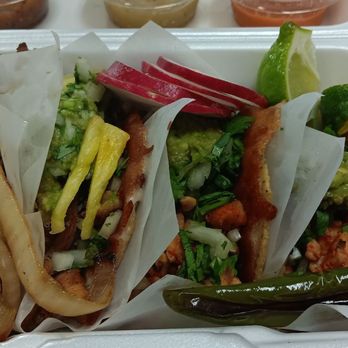 Tacos 65 - 2 pork 2 chicken cheese tacos - Tacos Near Me - Sacramento, California Tacos 65 - 2 pork 2 chicken cheese tacos - Tacos Near Me - Sacramento, California