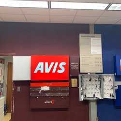 Avis Rent A Car - Check in area
