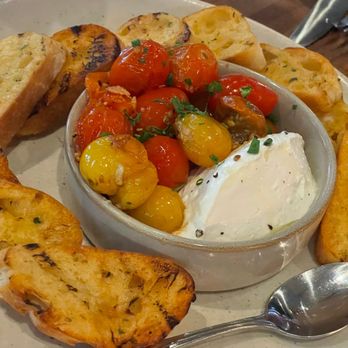 Moxies - Roasted Tomato Bruschetta Appetizer - New American Near Me - Boston, Massachusetts Moxies - Roasted Tomato Bruschetta Appetizer - New American Near Me - Boston, Massachusetts