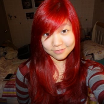 HeadQuarter Salon - Bright red dye + cut by Norris - Hair Salons Near Me - Chicago, Illinois HeadQuarter Salon - Bright red dye + cut by Norris - Hair Salons Near Me - Chicago, Illinois