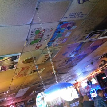 Ray & Sandy's Hideaway - Ceiling tile art. - Dive Bars Near Me - Chino, California Ray & Sandy's Hideaway - Ceiling tile art. - Dive Bars Near Me - Chino, California