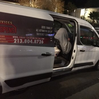 Everything Opens - Ami and his magical locksmith van in front of my house.  Nice! - Keys & Locksmiths Near Me
