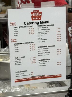 Menu photo 1 Hartz Chicken Houston, TX