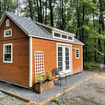 New England Outdoor - Aspen 12x20; Stained - Sheds & Outdoor Storage Near Me - Methuen, Massachusetts