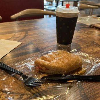 Picasso Moments Bakery - Strawberry cream cheese danish & Latte - Bakeries Near Me - Orlando, Florida