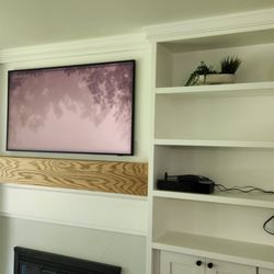 Samsung Frame TV mount complete