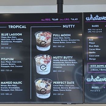 everbowl - Menu - Acai Bowls Near Me - Corvallis, Oregon everbowl - Menu - Acai Bowls Near Me - Corvallis, Oregon