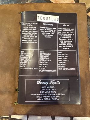 Menu photo 1 El Manantial Amarillo, TX
