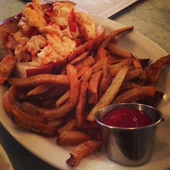Neptune Oyster - Maine Lobster Roll (hot with butter on toasted roll)!!!!!!!!!!! - Seafood Near Me - Boston, Massachusetts Neptune Oyster - Maine Lobster Roll (hot with butter on toasted roll)!!!!!!!!!!! - Seafood Near Me - Boston, Massachusetts
