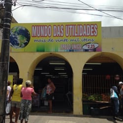 mundo das utililades - Frente da loja de utilidades
