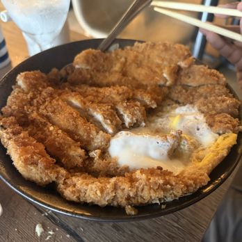 Sushi Sakana - Pork katsu don. Didn't even want the leftovers. Meh. - Sushi Bars Near Me - Plano, Texas Sushi Sakana - Pork katsu don. Didn't even want the leftovers. Meh. - Sushi Bars Near Me - Plano, Texas