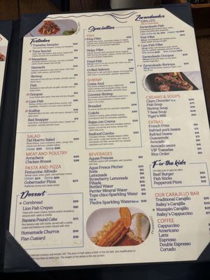 Menu photo 2 Lion Fish Tijuana, BCN